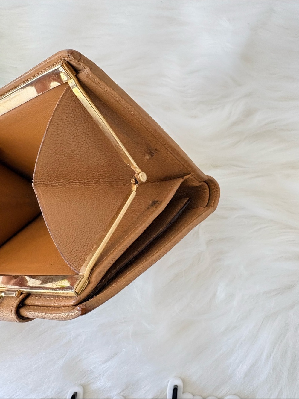 Celine Kisslock Wallet with Triomphe Embossing - Picture 14 of 14